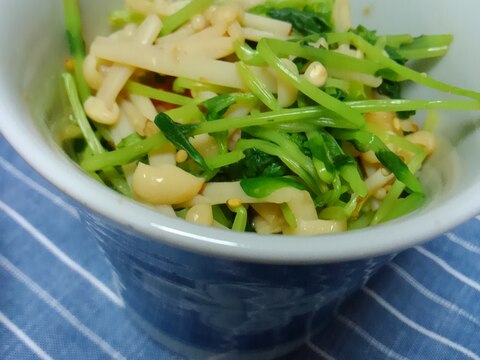 レンジで簡単 豆苗えのきのポン酢和え レシピ 作り方 By 1つ 楽天レシピ レンジで簡単 豆苗えのきのポン酢和え レシピ 作り方 By 1つ 楽天レシピ